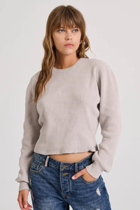 KNITTED TOP HIGH NECK