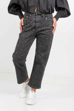 Load image into Gallery viewer, TROUSER JEAN BLACK P38CCPOPFH