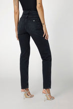 Load image into Gallery viewer, TROUSER JEAN MOM BLACK