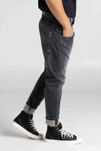 TROUSERS JEANS BLACK MAGGIO 8