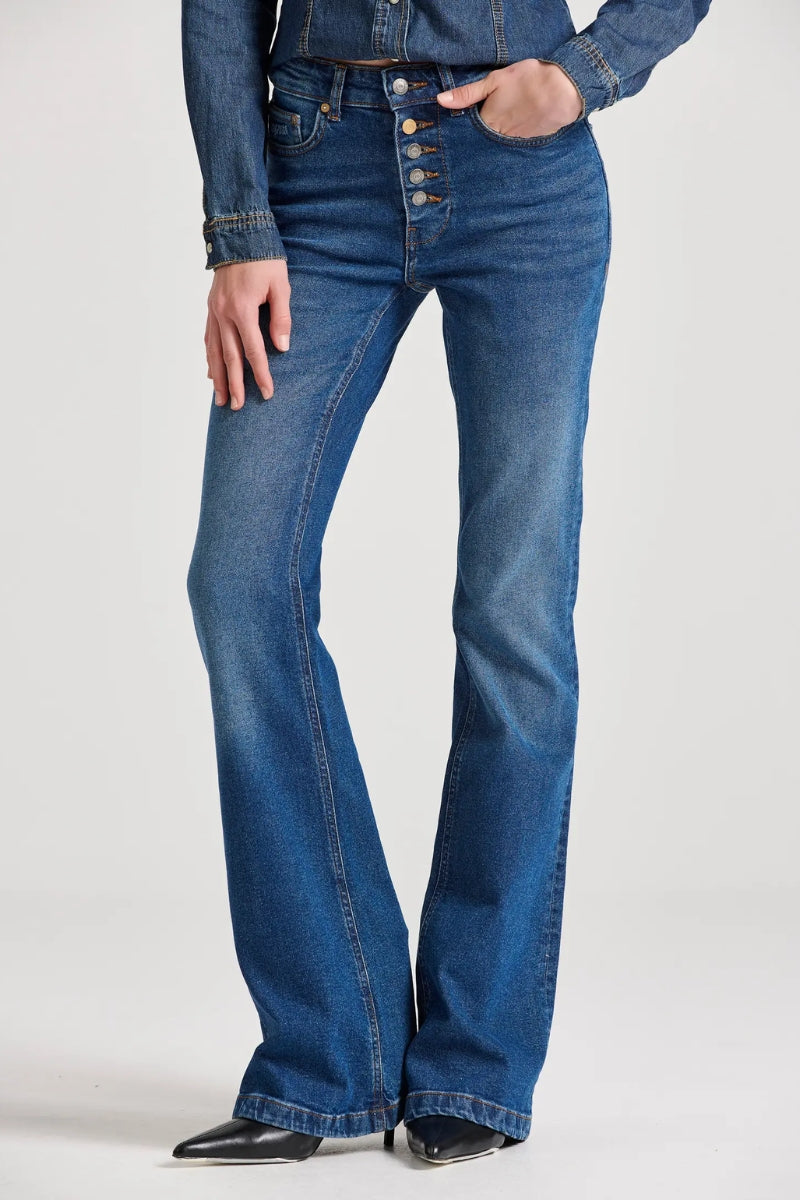 TROUSER JEAN FLARE