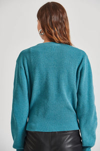 KNITTED TOP HIGH NECK