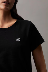 EMBROIDERY SLIM TEE