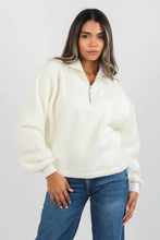 Load image into Gallery viewer, SHERPA HALF ZIP SWEATSHIRT