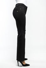 Load image into Gallery viewer, BEATRICE DENIM TROUSERS BLACK