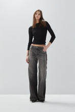 Load image into Gallery viewer, TROUSER JEAN BLACK P2Y1CPOPEE