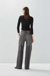 TROUSER JEAN BLACK P2Y1CPOPEE