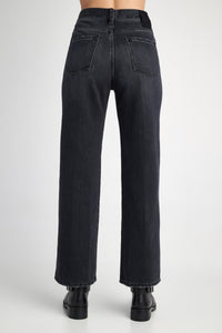 ZOE DENIM TROUSERS BLACK