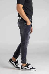 BLACK DENIM TROUSER TIAGO8