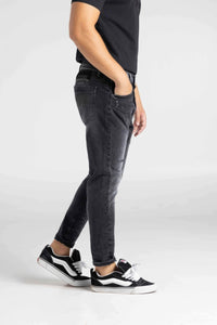 TROUSERS JEANS BLACK APPIO 10