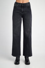 Load image into Gallery viewer, ZOE DENIM TROUSERS BLACK