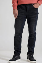 Load image into Gallery viewer, TROUSER JEAN BLACK TAPERED