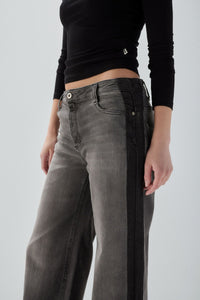 TROUSER JEAN BLACK P2Y1CPOPEE