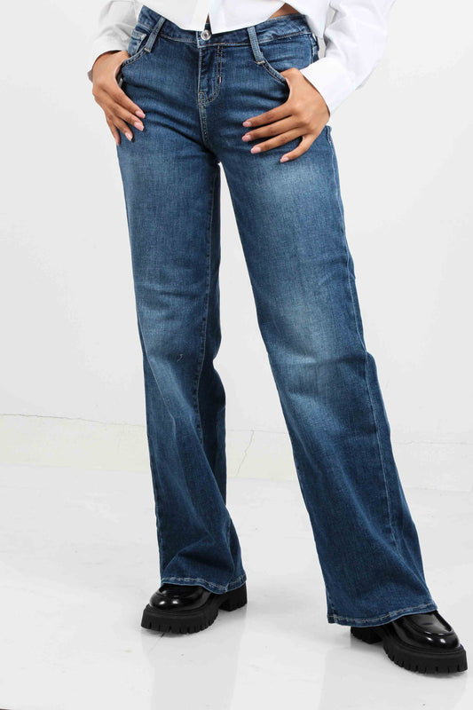 TROUSER JEAN PALAZZO