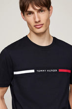 Load image into Gallery viewer, HILFIGER CHEST INSERT TEE