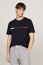 Load image into Gallery viewer, HILFIGER CHEST INSERT TEE