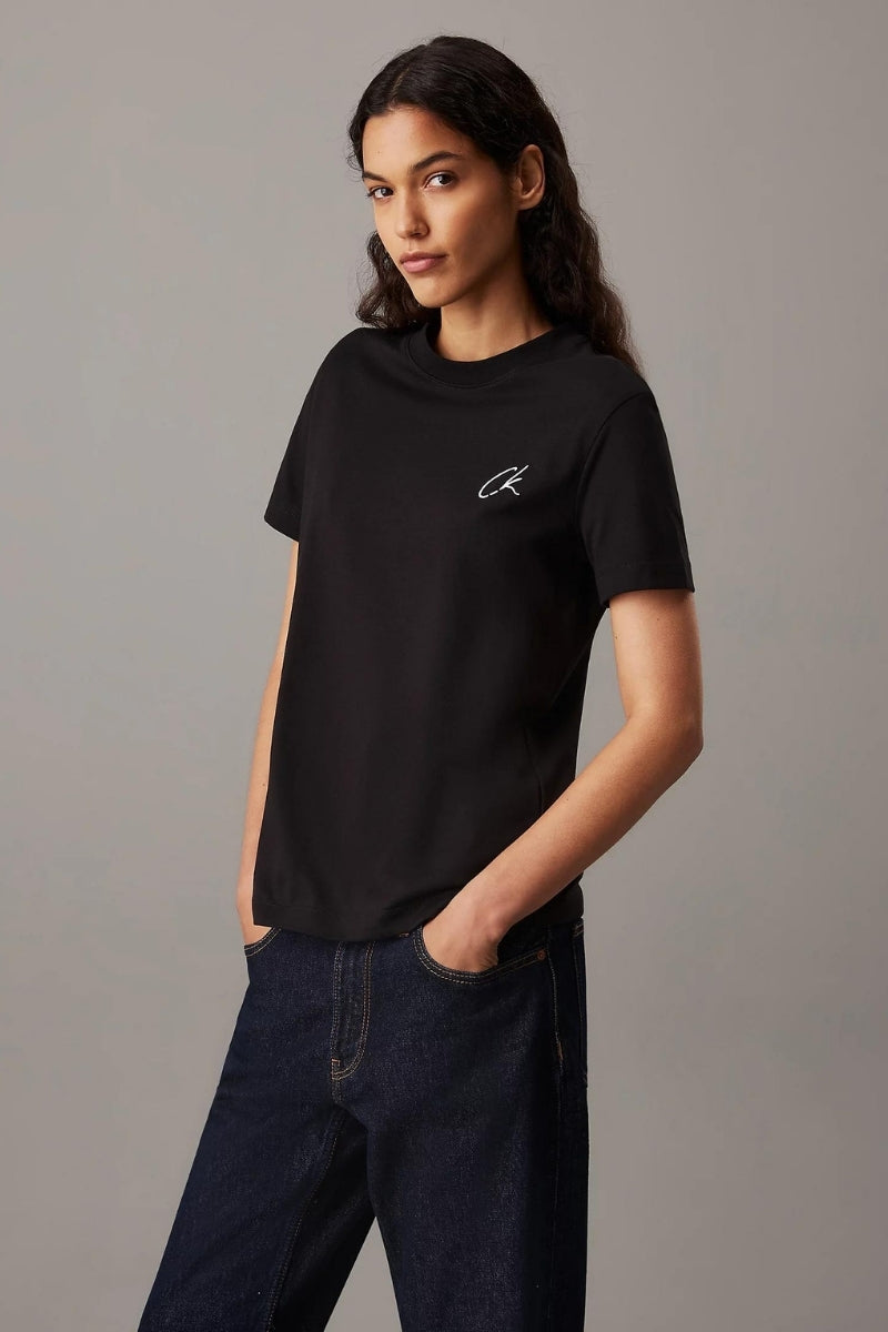 EMBROIDERED REGULAR TEE