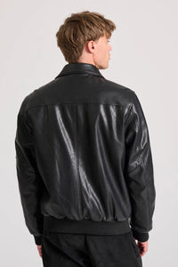 JACKET BOMBER LEATHER