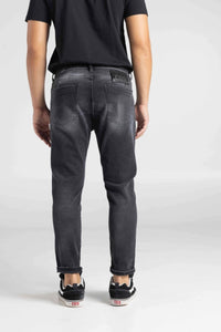 TROUSERS JEANS BLACK APPIO 10