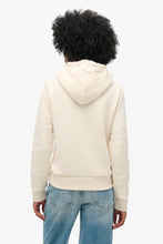 Load image into Gallery viewer, LUXE METALLIC LOGO HOODIE