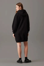 Load image into Gallery viewer, CHENILLE MONOLOGO HOODIE DRESS