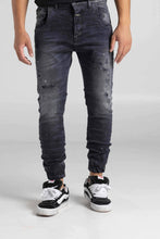 Load image into Gallery viewer, BLACK DENIM TROUSER TIAGO8