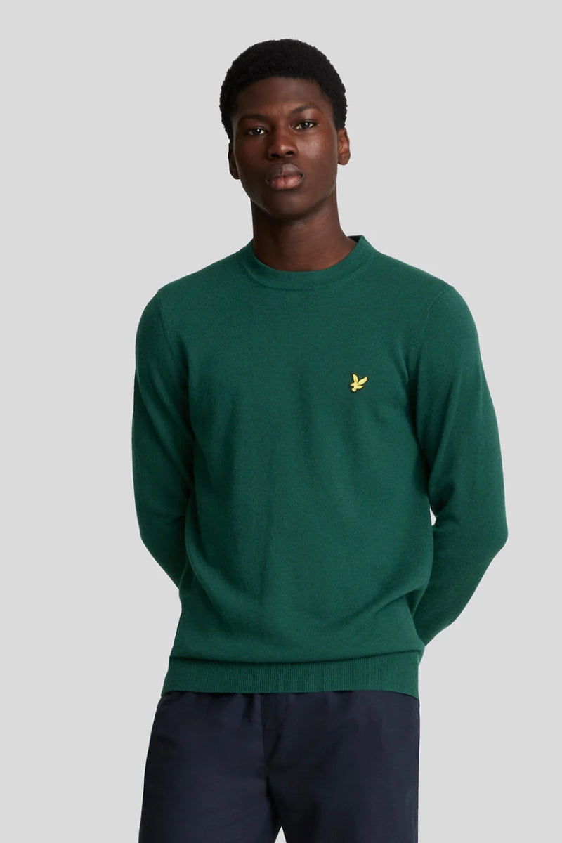 CREW NECK KNITTED TOP