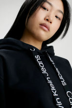 Load image into Gallery viewer, LOGO ELASTIC HOODIE DRESS