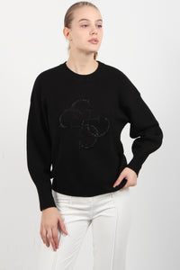 LEONOR LOGO KNITTED TOP