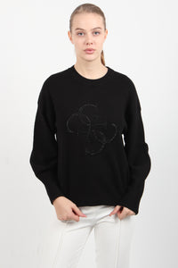 LEONOR LOGO KNITTED TOP