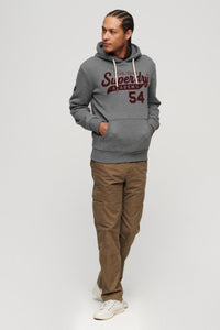 OVIN ATHLETIC SCRIPT GRAPHIC HOODIE