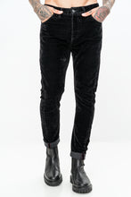 Load image into Gallery viewer, CHIAIA 8 BLACK DENIM TROUSERS