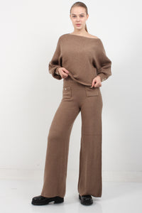 SOPHIE SWTR KNITTED TROUSERS