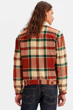 Load image into Gallery viewer, PLAID TYPE SHERPA JACKET