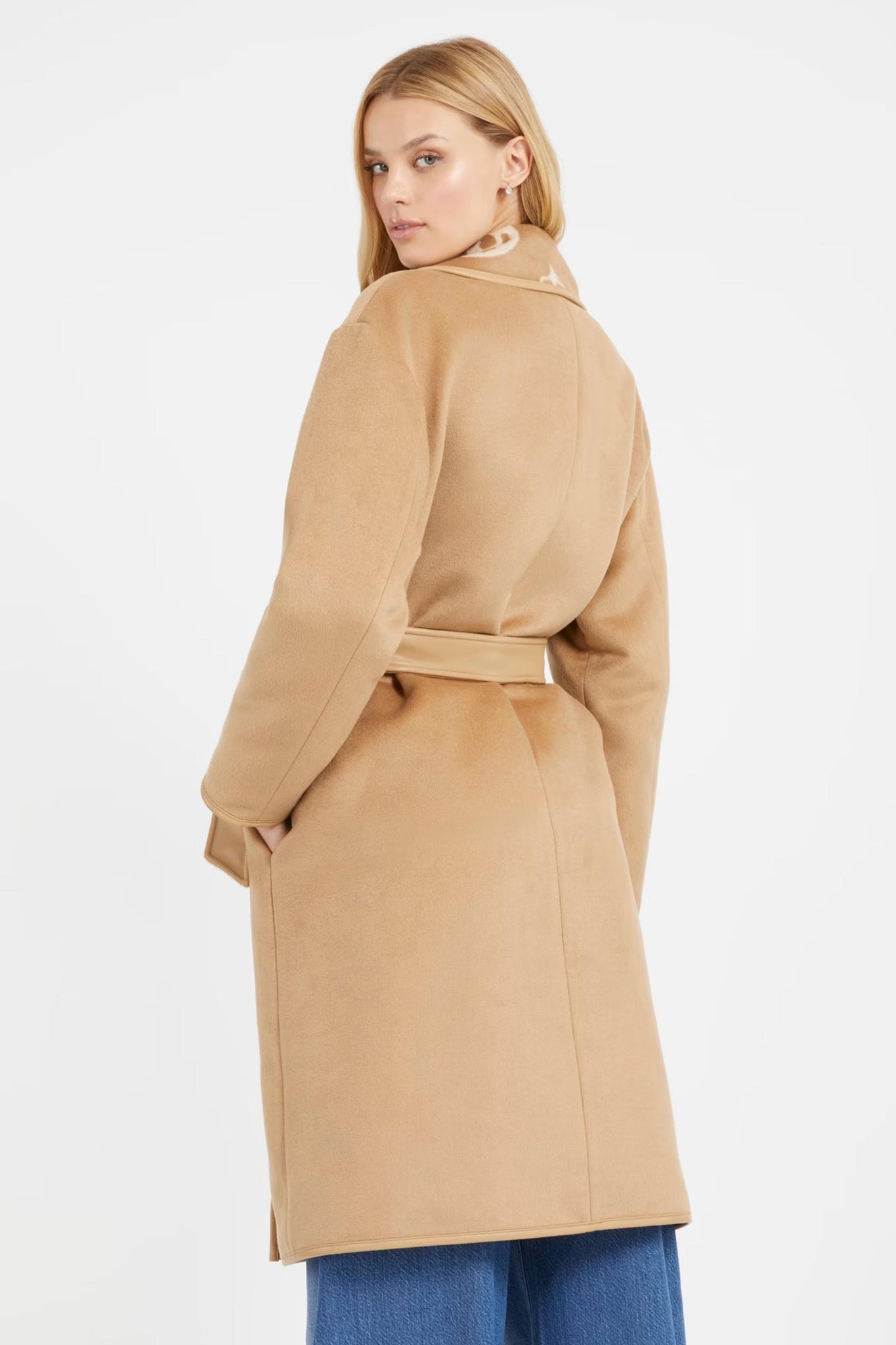 LUDOVICA LOGO WRAP COAT – Jango Fashions