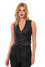 Load image into Gallery viewer, LEATHER VEST