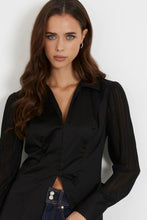 Load image into Gallery viewer, AMARA PLEATED SLV SHIRT