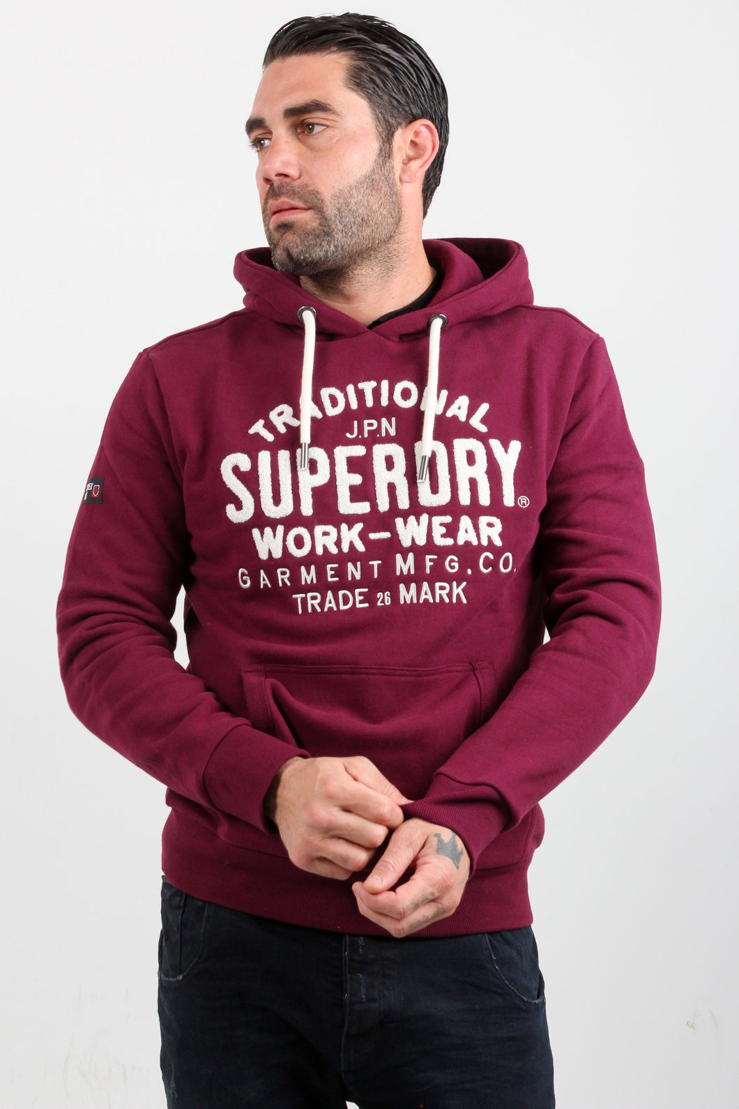 OVIN ATHLETIC SCRIPT GRAPHIC HOODIE