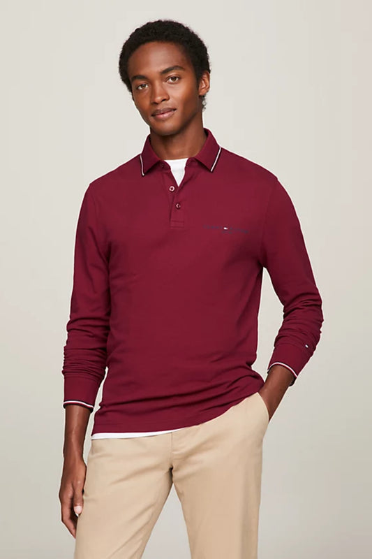 TIPPED PLACE SLIM POLO