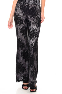 BELL BOTTOM LACE PANTS