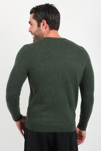 ESSENTIAL SLIM FIT CREW KNITTED TOP