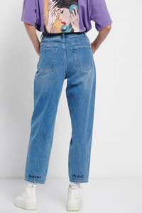 TROUSERS JEANS BALLOON FIT