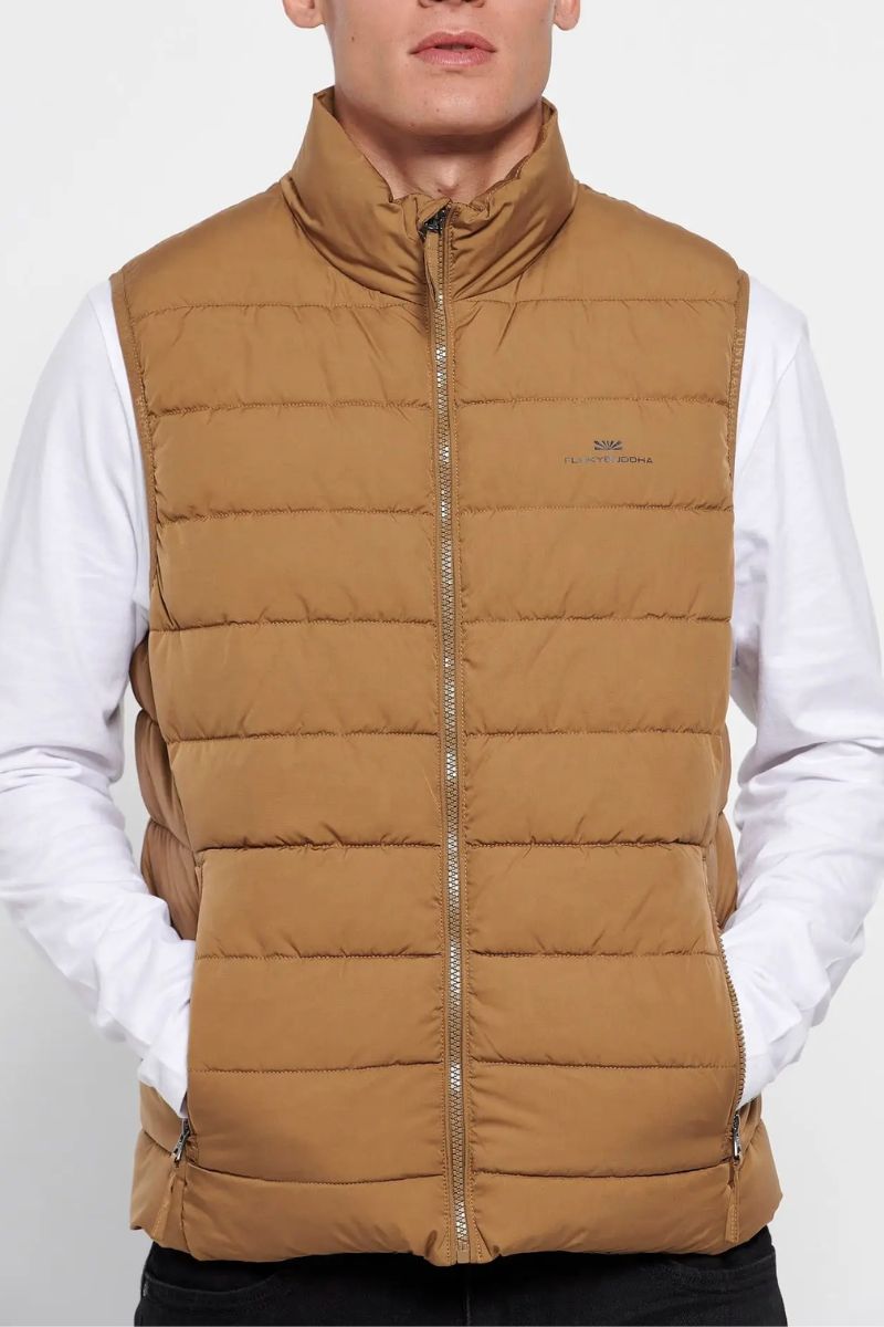 Leather Casual Wear Men Reversible Sleeveless Jacket, Size: Small at Rs  650/piece in Ludhiana