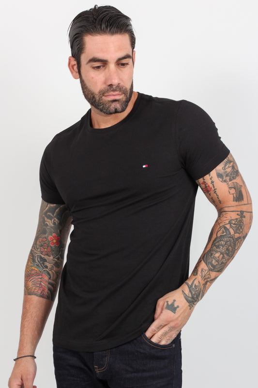 CORE STRETCH SLIM NECK TEE