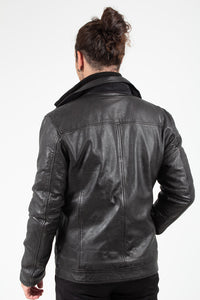 JACKET LEATHER NELSON SHEEP VEG