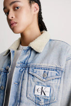 Load image into Gallery viewer, SHERPA DENIM JACKET