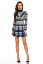 Load image into Gallery viewer, MISSONI SHORT DRESS WITH DENIM DETAILS