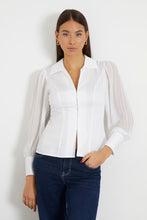 Load image into Gallery viewer, AMARA PLEATED SLV SHIRT