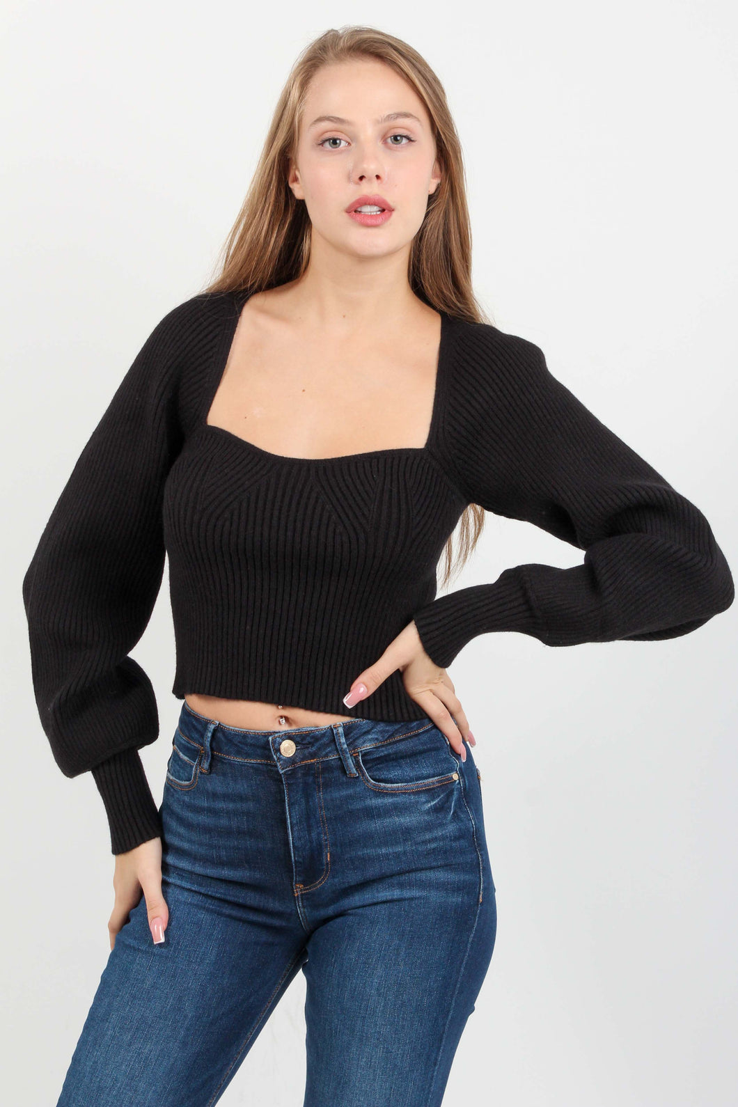 KNITTED TOP TLLC0018