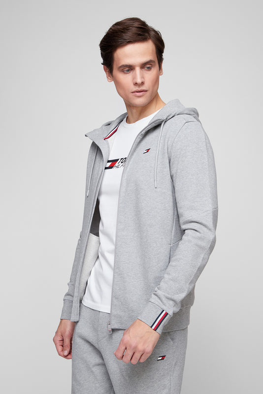 ESSENTIAL LOGO TERRY FZ HOODIE